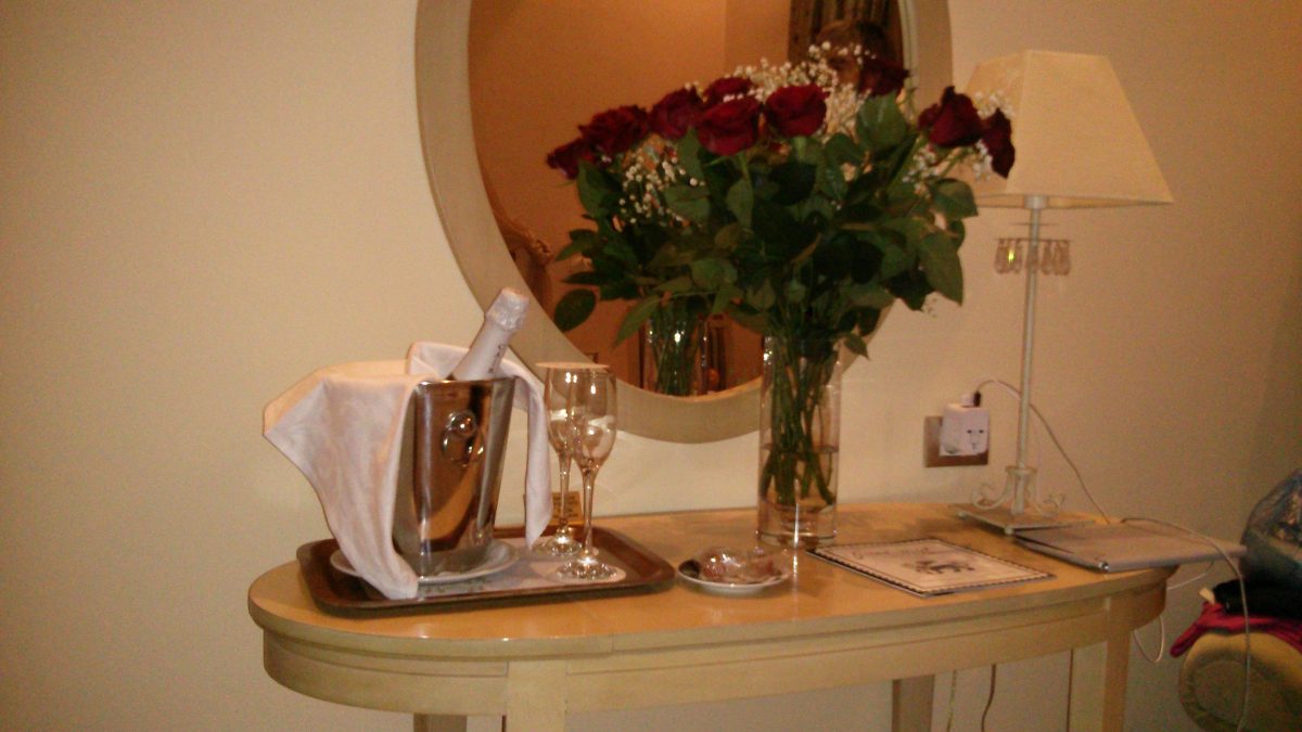 From the Bridal Suite!